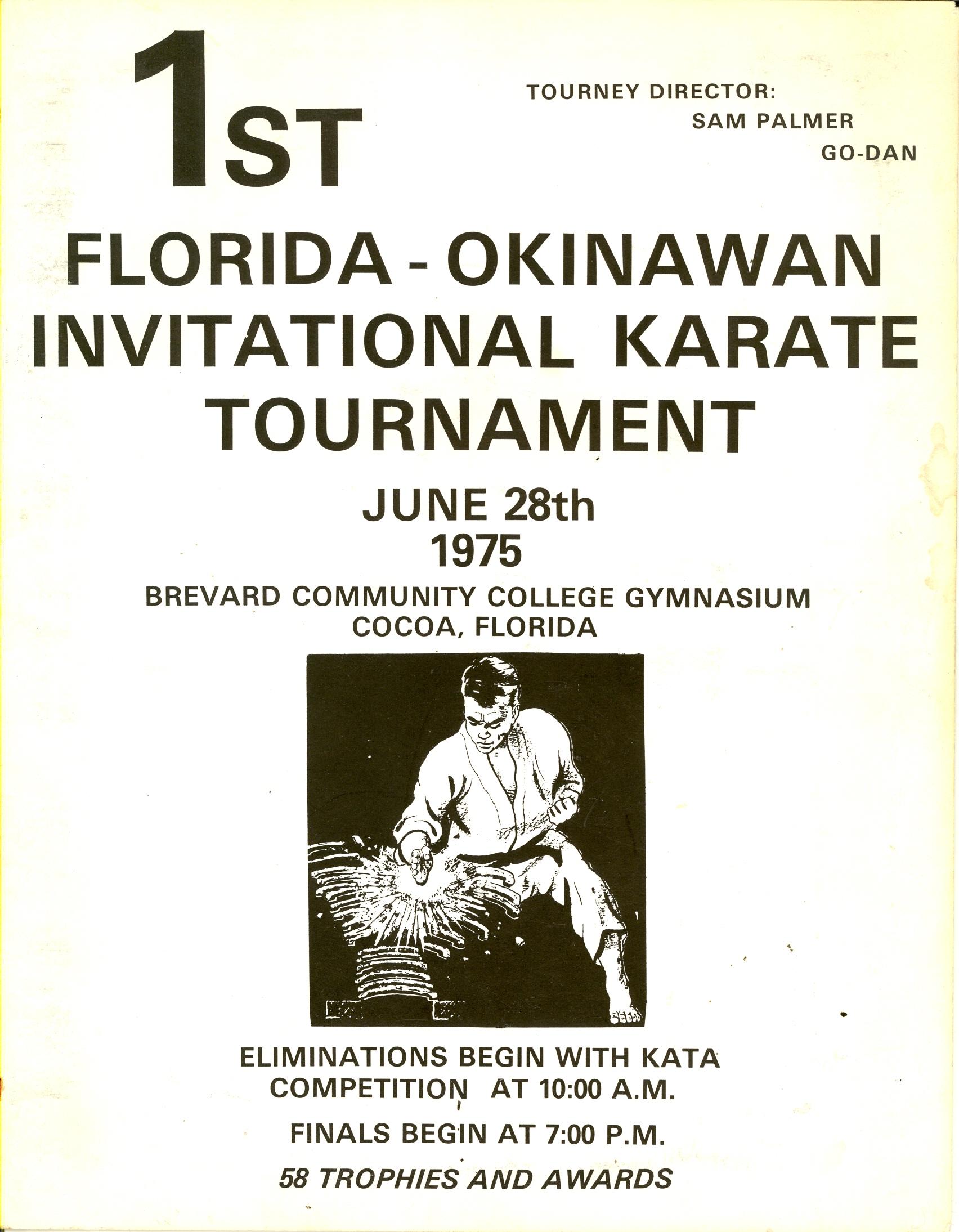 1975 Florida Okinawan Invitational Karate Tournament